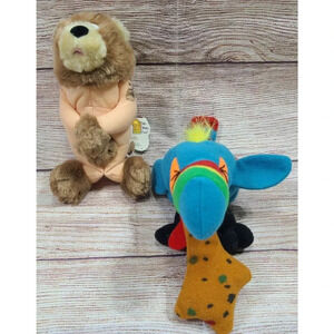The Idea Factory Meanies Series 1 & 2 Plush Bare Bear Hurley The Toucan 7" New